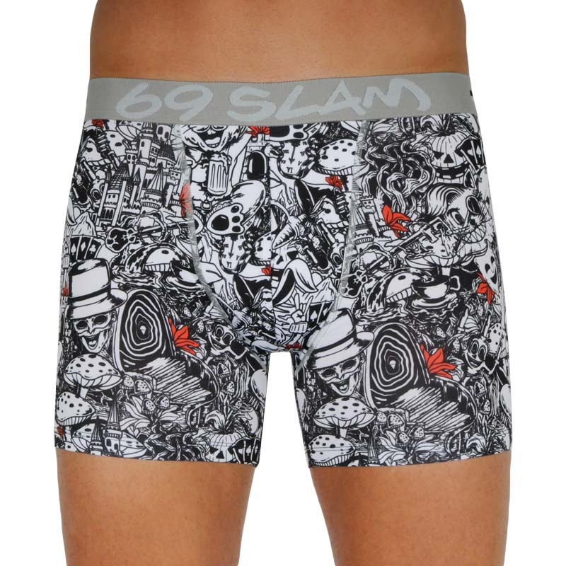 Pánské Boxerky 69SLAM fit wonderland (MBYWON-PO) XS
