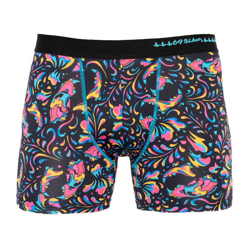 Pánské boxerky 69SLAM fit tiger skull (MBYTKL-PO) XS