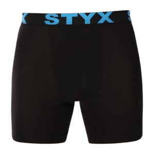 Pánské boxerky Styx long sportovní guma černé (UN3960) L