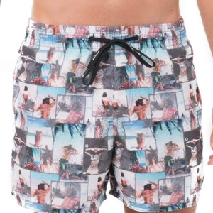 Pánské plavky 69SLAM UNDER THE PALM SAMOA (SEBUPM-PM) M