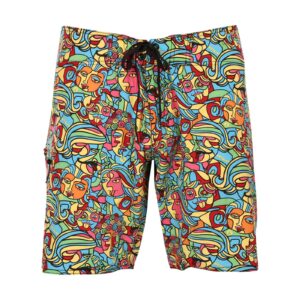 Pánské plavky 69SLAM cubism mock liam (SSNCOK-PM) XS