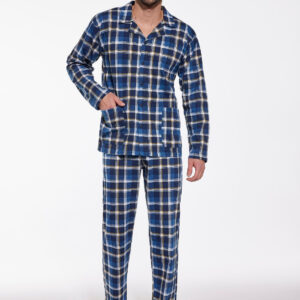 Pánské pyžamo Cornette modré (905/167) XXL