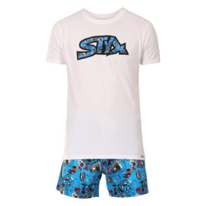 Pánské pyžamo Styx hudba (PKP1558) XXL