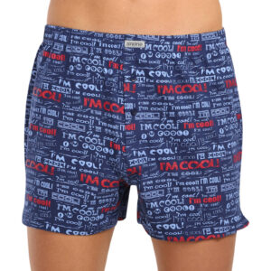 Pánské trenky Andrie vícebarevné (PS 5818-1blue) 4XL