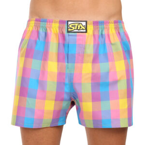 Pánské trenky Styx klasická guma nadrozměr vícebarevné (E1101) 3XL
