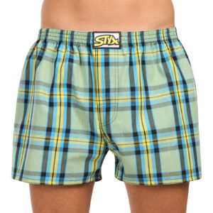 Pánské trenky Styx klasická guma nadrozměr vícebarevné (E1103) 3XL