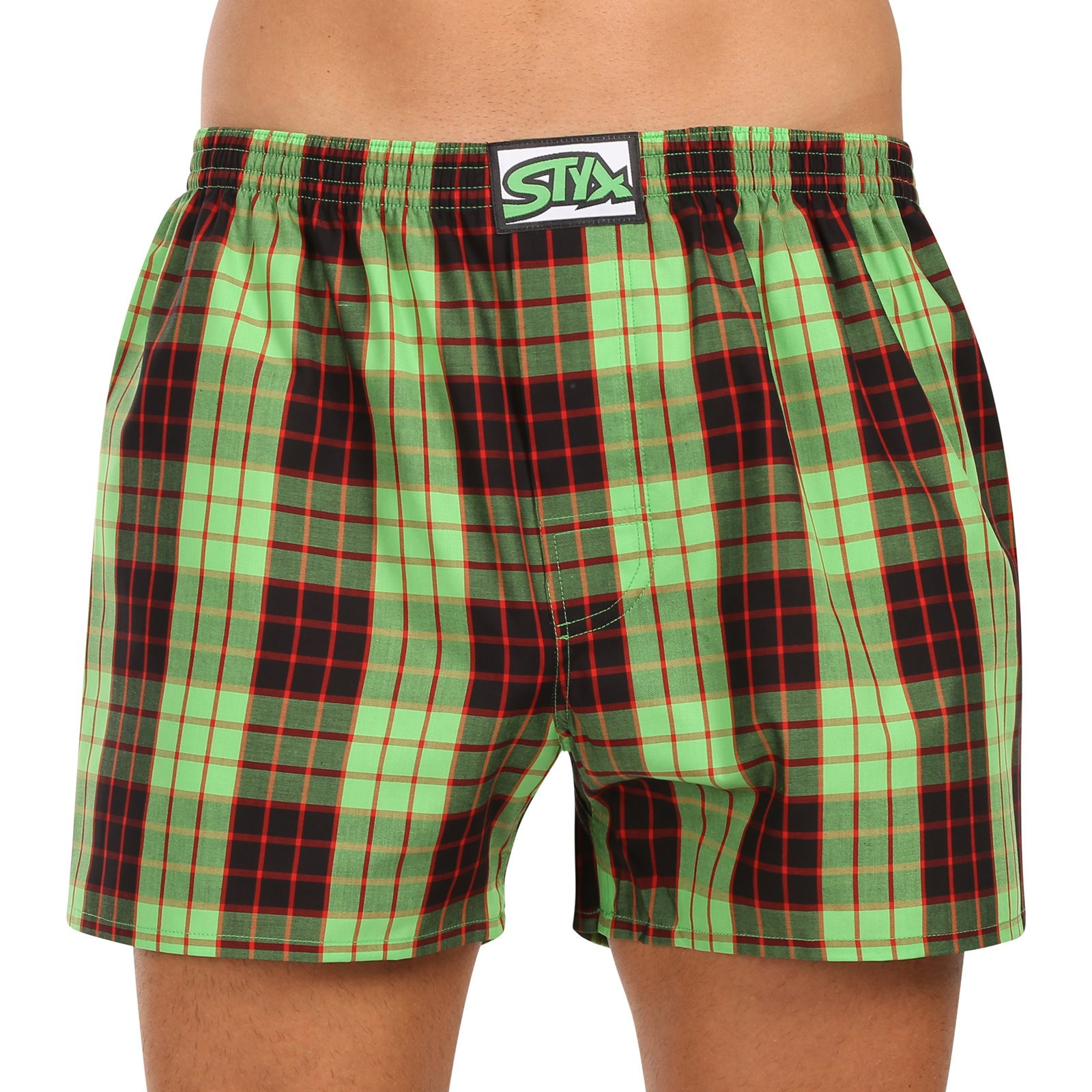 Pánské trenky Styx klasická guma nadrozměr vícebarevné (E1105) 3XL