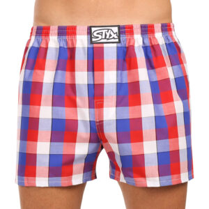 Pánské trenky Styx klasická guma nadrozměr vícebarevné (E1107) 3XL