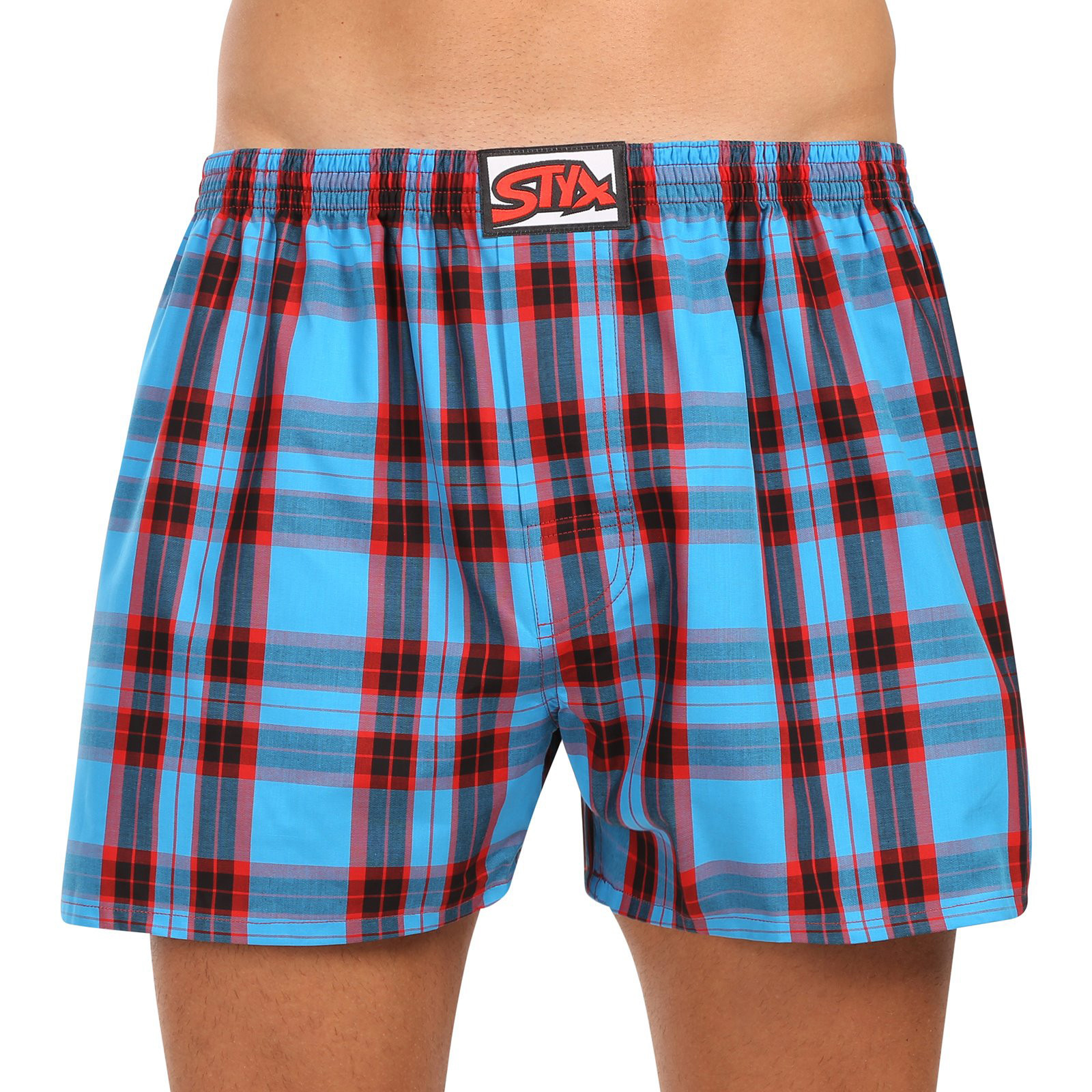 Pánské trenky Styx klasická guma nadrozměr vícebarevné (E1110) 3XL