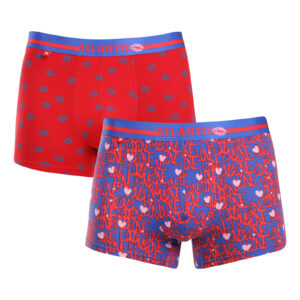 2PACK pánské boxerky Atlantic vícebarevné (2GMH-021) XXL