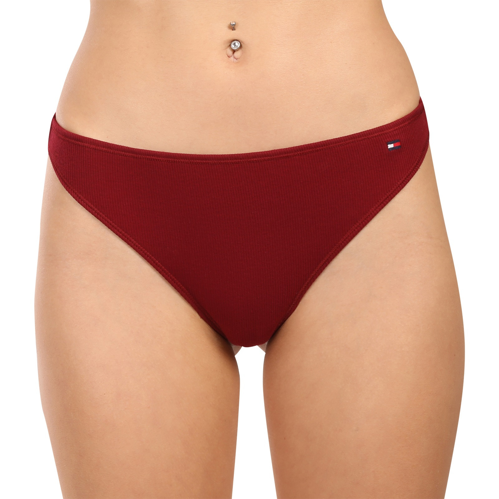 3PACK dámská tanga Tommy Hilfiger vícebarevná (UW0UW06129 0WT) 3XL - Obrázek 2