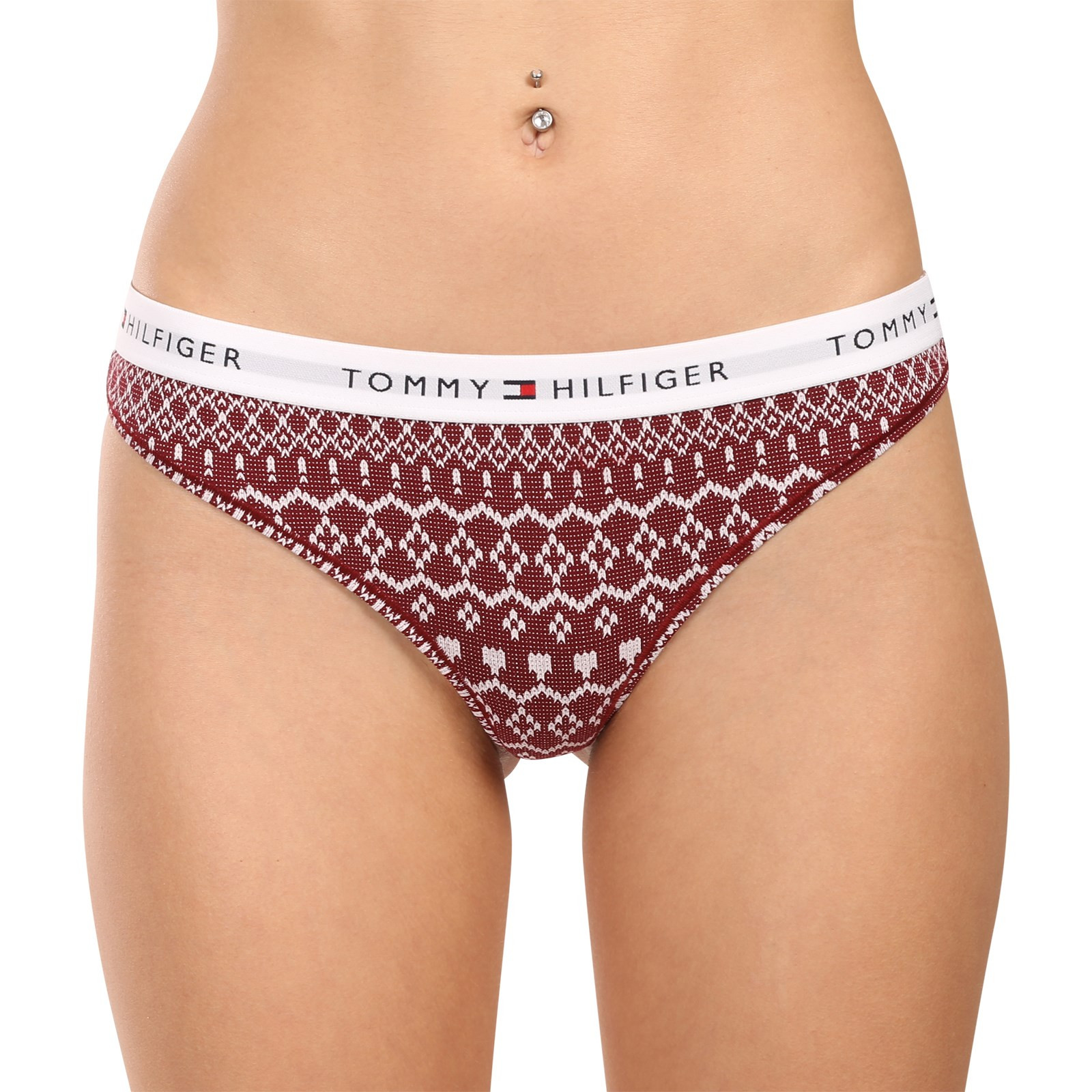 3PACK dámská tanga Tommy Hilfiger vícebarevná (UW0UW06134 0WX) M - Obrázek 2
