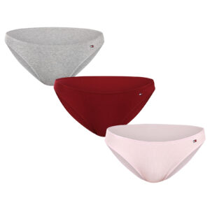 3PACK dámské kalhotky Tommy Hilfiger vícebarevné (UW0UW06131 0WT) 3XL