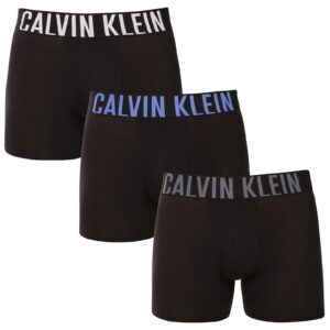 3PACK pánské boxerky Calvin Klein černé (NB3609A-ZDM) XXL