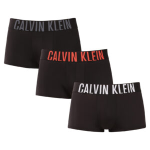 3PACK pánské boxerky Calvin Klein černé (NB3611A-2QS) XXL