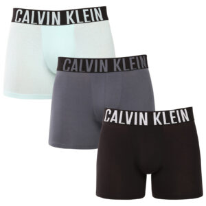 3PACK pánské boxerky Calvin Klein vícebarevné (NB3609A-ZDB) XXL