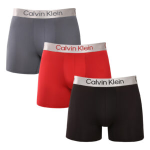 3PACK pánské boxerky Calvin Klein vícebarevné (NB4124-0GU) 4XL