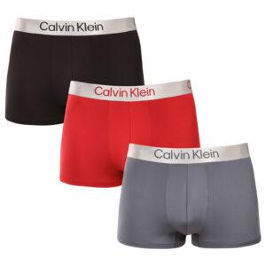 3PACK pánské boxerky Calvin Klein vícebarevné (NB4269-0GU) 4XL