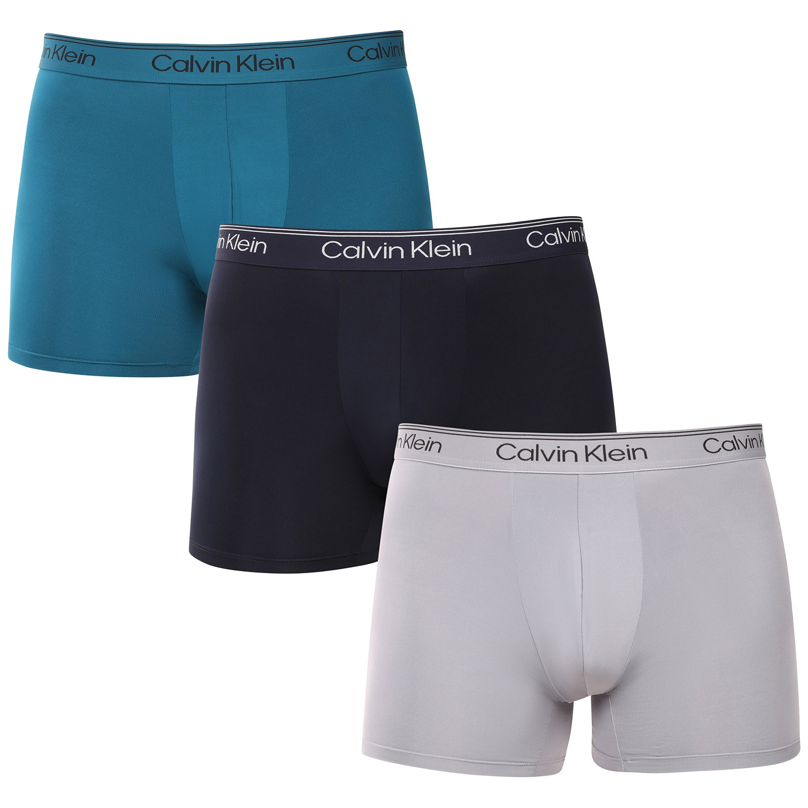 3PACK pánské boxerky Calvin Klein vícebarevné (NB4410-0B6) 4XL