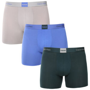 3PACK pánské boxerky Calvin Klein vícebarevné (NB4477-3U5) XXL