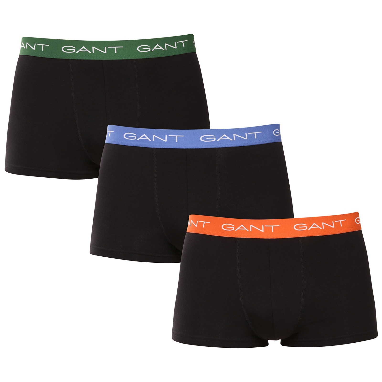 3PACK pánské boxerky Gant černé (902533003-005) 3XL