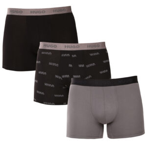 3PACK pánské boxerky HUGO vícebarevné (50549177 002) L