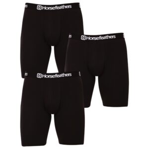 3PACK pánské boxerky Horsefeathers Dynasty long (AM195A) L