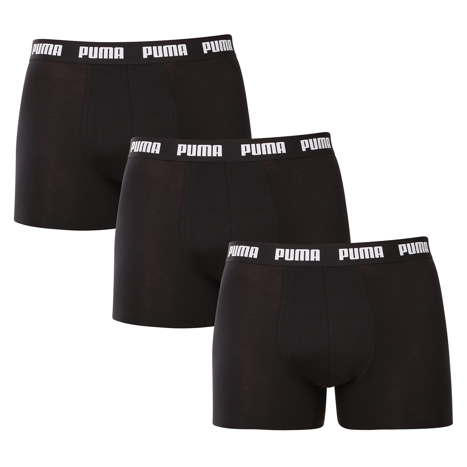 3PACK pánské boxerky Puma černé (701226820 001) M