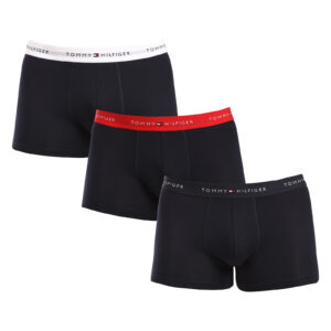 3PACK pánské boxerky Tommy Hilfiger tmavě modré (UM0UM02763 0W3) XL