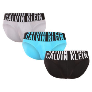 3PACK pánské slipy Calvin Klein vícebarevné (NB3607A-VVK) M