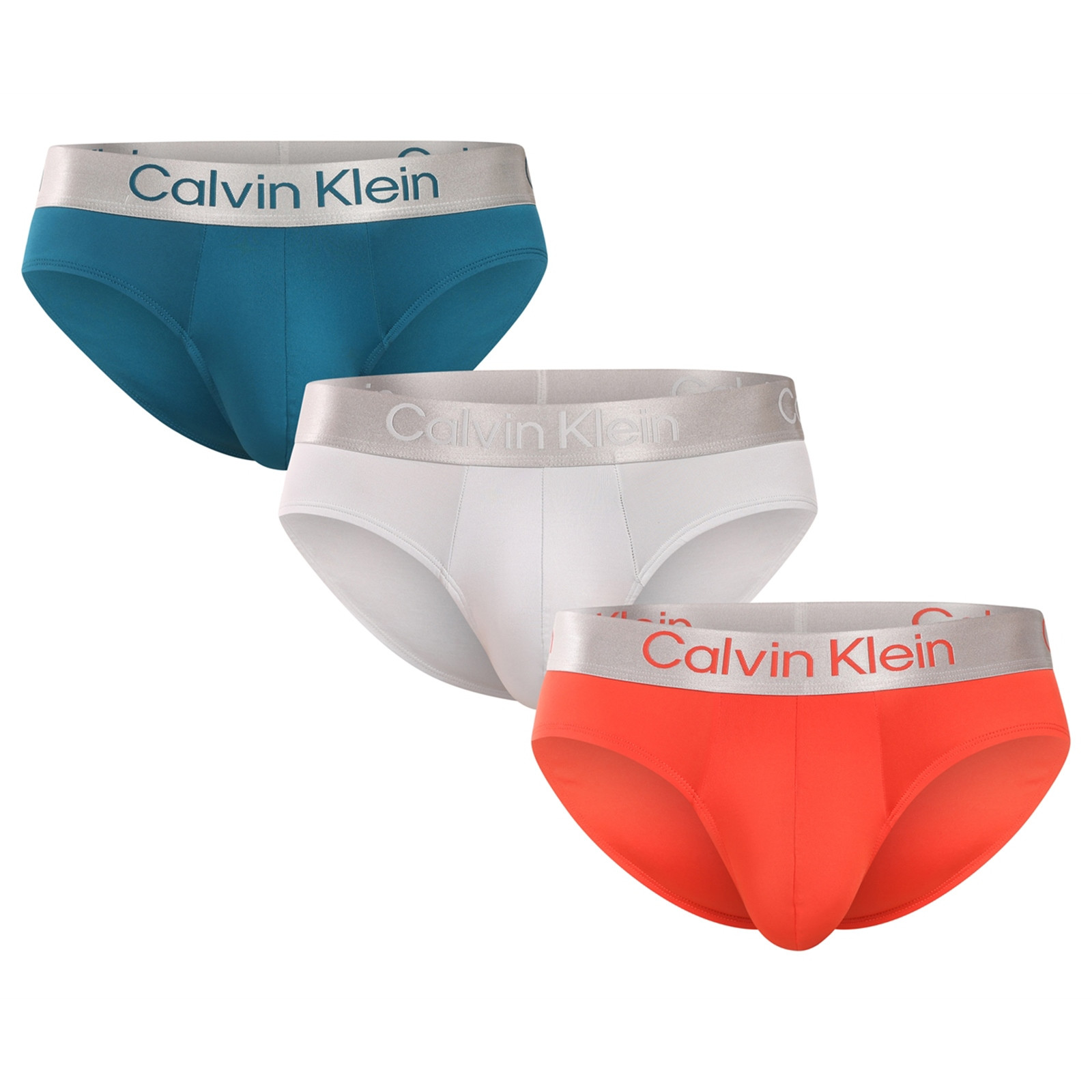 3PACK pánské slipy Calvin Klein vícebarevné (NB4122-0HD) M