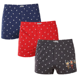 3PACK pánské trenky Andrie vícebarevné (PS 5911) M