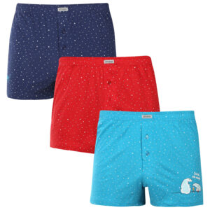 3PACK pánské trenky Andrie vícebarevné (PS 5933) M