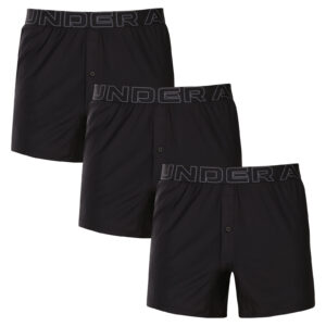 3PACK pánské trenky Under Armour černé (1390498 001) 4XL
