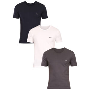 3PACK pánské tričko BOSS vícebarevné (50475284 961) XL