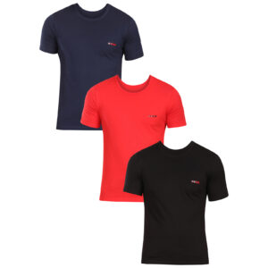 3PACK pánské tričko HUGO vícebarevné (50532811 990) XL