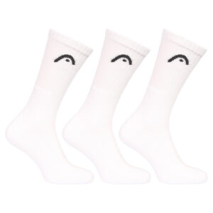 3PACK ponožky HEAD sportovní vysoké bílé (701229015 002) S