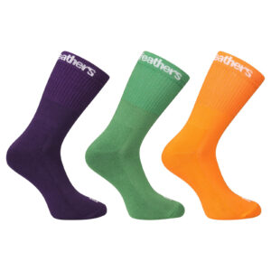 3PACK ponožky Horsefeathers Delete7 vícebarevné (AA547L) L