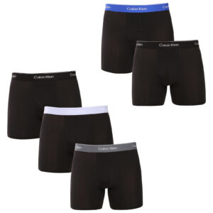 5PACK pánské boxerky Calvin Klein černé (NB4395-0GN) XXL
