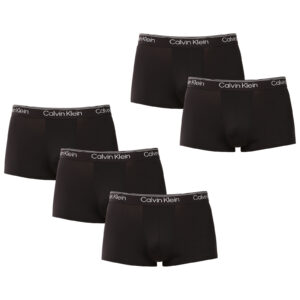 5PACK pánské boxerky Calvin Klein černé (NB4412-UB1) XXL