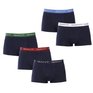 5PACK pánské boxerky Gant modré (902535003-410) 3XL