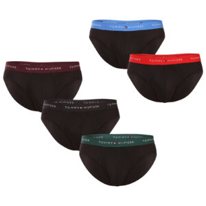 5PACK pánské slipy Tommy Hilfiger černé (UM0UM03386 0VO) S