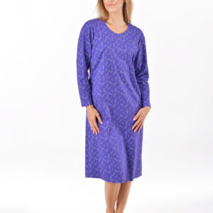 Dámská noční košile Gina fialová (19173-DMFLGB) 3XL