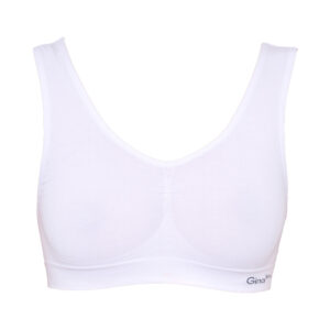 Dámská podprsenka Gina bambusová bílá (07011) S