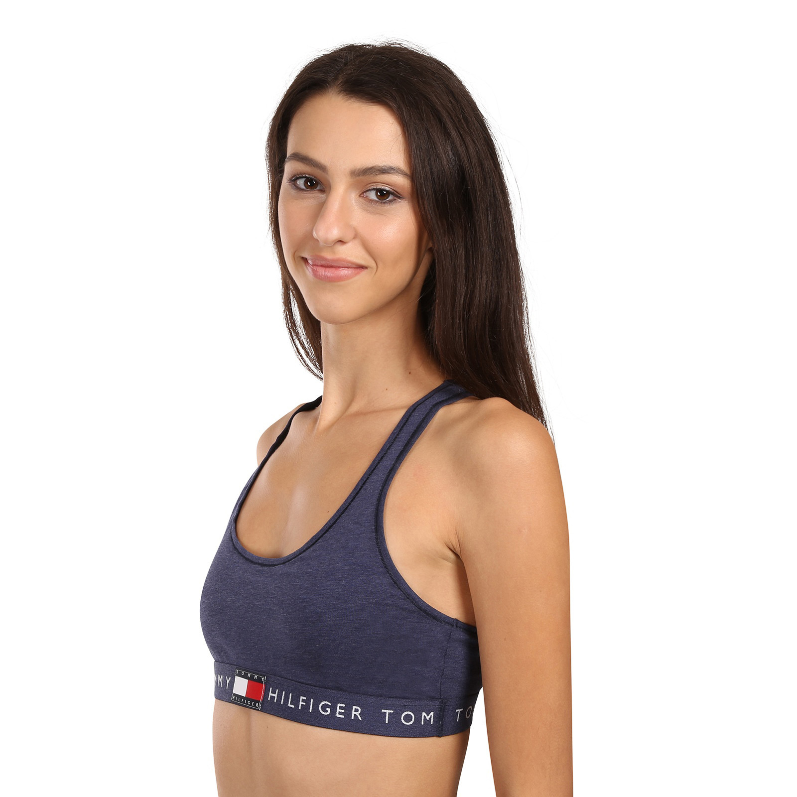 Dámská podprsenka Tommy Hilfiger modrá (UW0UW06221 DZ2) 3XL - Obrázek 2