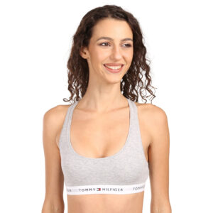Dámská podprsenka Tommy Hilfiger šedá (UW0UW03820 P61) S
