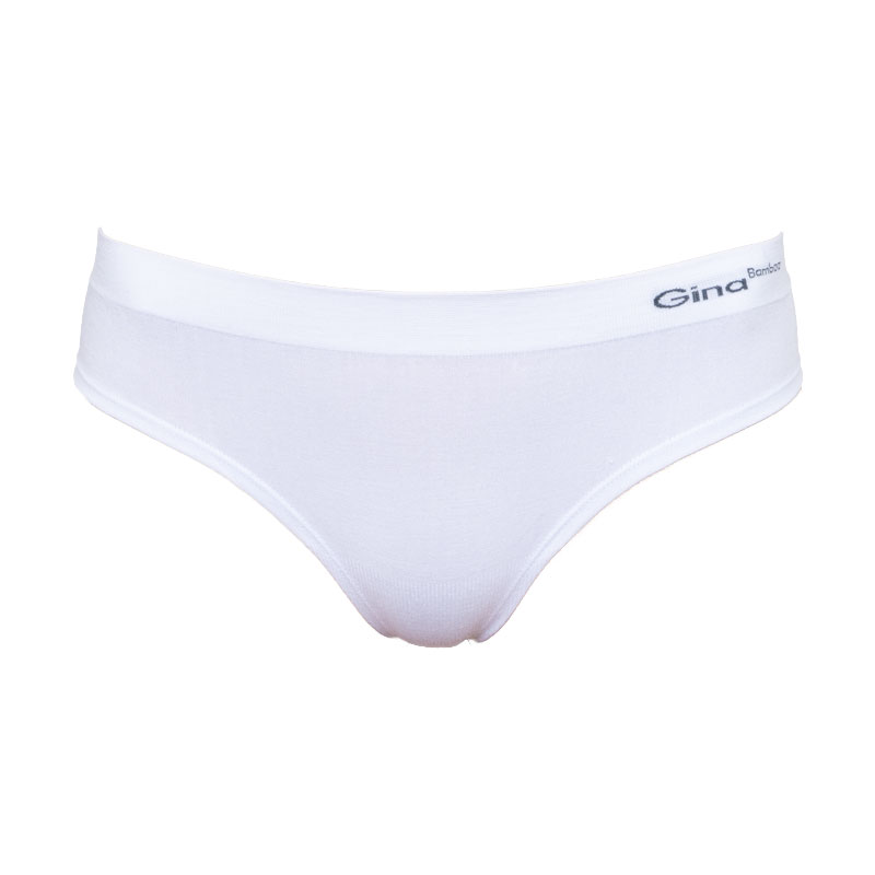 Dámská tanga Gina bambusová bílá (04026) S
