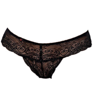 Dámská tanga Obsessive černá (Miamor thong) S