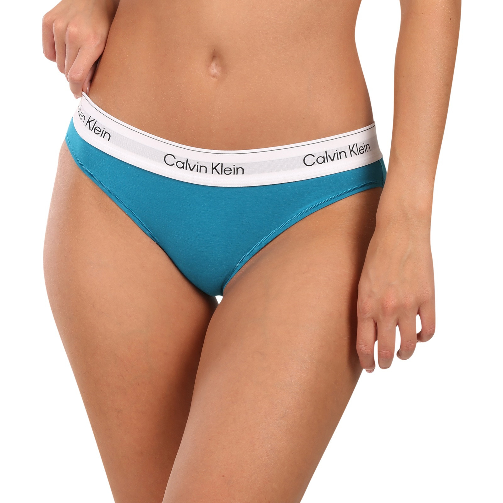 Dámské kalhotky Calvin Klein modré (QF8520-YTM) 3XL - Obrázek 2