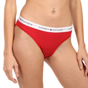 Dámské kalhotky Tommy Hilfiger červené (UW0UW03836 XLG) S